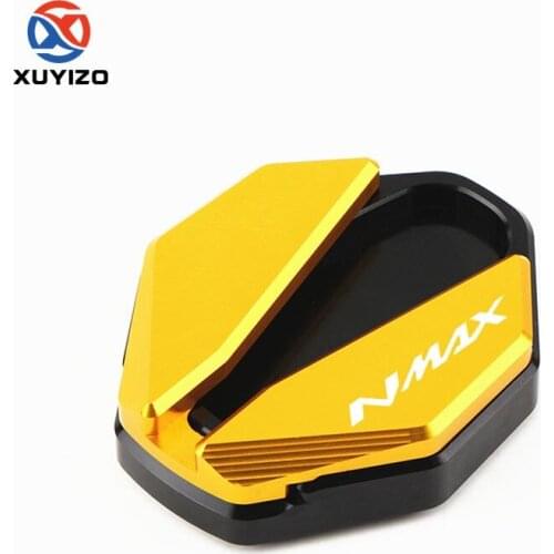 For YAMAHA NMAX155 NMAX125 NMAX 155 125 2020-2021 Motorcycle CNC Side Stand Enlarge & Support Kickstand Column auxiliary