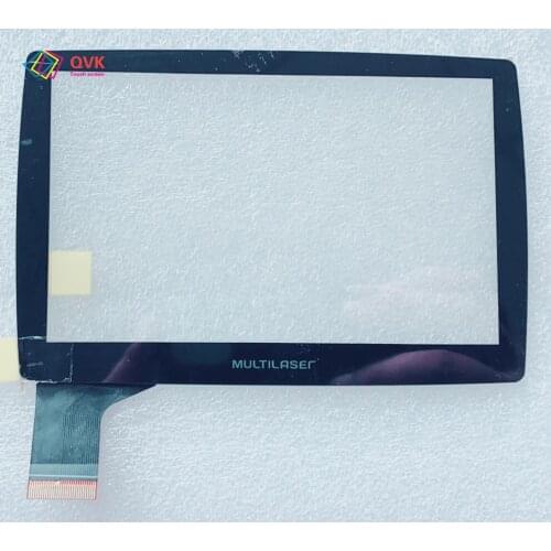 Black 5 inch touch screen for Multilaser Capacitive touch screen panel repair replacement parts