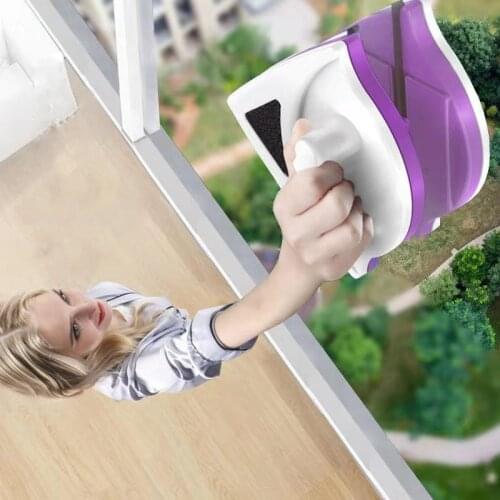 Double Side Magnetic Wash Window Wiper Magnetic Brush Double Side Household Glass Cleaner Magnetic Window Cleaning Brush Tool