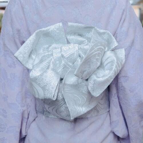 Kimono Women Bathrobe Accessories 2021 New Premium Jacquard Stereotyped bow Girdle