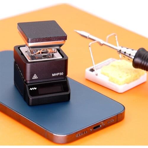 MHP30 Mini Heating Soldering Iron Station Plate Preheating Station Soldering Iron Station, DIY Tools for Enthusiasts, Beginners