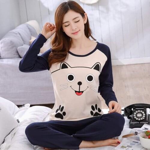 Cartoon Nightwear Pajamas Set Leisure wear Women Pyjamas Women Sleepwear Night suit Home Wear Women Summer