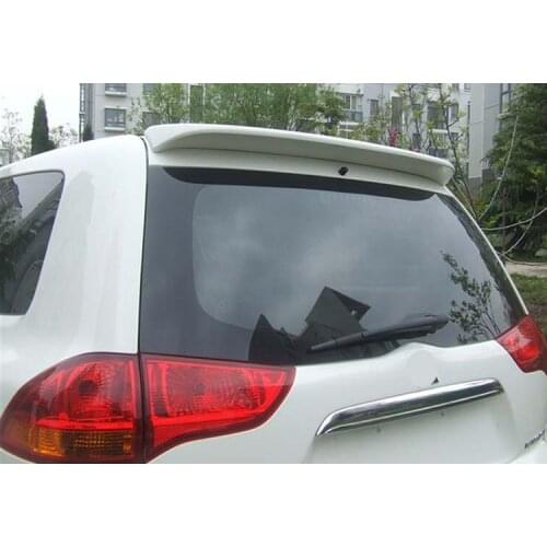 Unpaninted Wing Spoiler For 2008-2014 Mitsubishi Pajero MONTERO Style A Rear ABS Spoilers Trunk Lip 1PCS