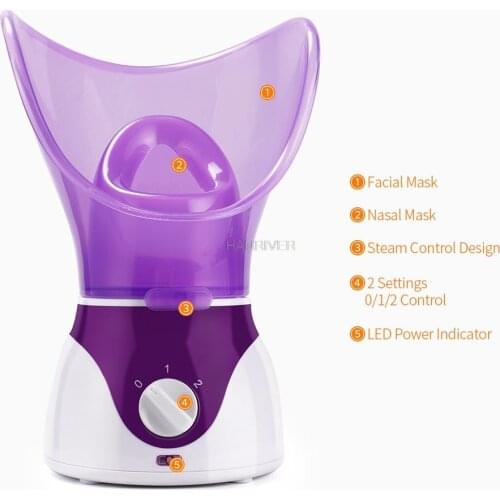 Face Steamer Machine Deep Hydration Clean Facial Mist Steam Sprayer Anti Wrinkle Whitening Skin Vaporizer Skin Care Tools