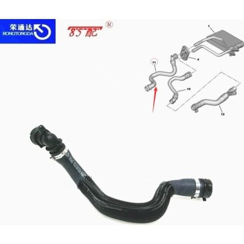 Oil Vapor Hose Valve Chamber Breather Pipes 9801074880 For Peugeot 308 1.6L 308S 1.6 VTi 408 1.8L