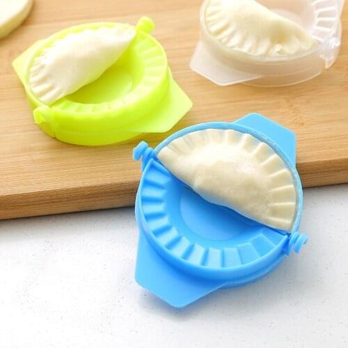 Edible Grade Plastic Hand Manual Pack Dumplings Mold PP Kitchen Baking Tool Gadgets Kitchen Accessories