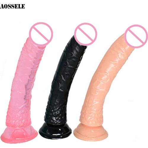 Realistic Dildo Massager Silicone Big Dildo Vaginal Masturbator Anal Penis Sex Toys For Women Men Gag Bullet Vibrator Erotic Toy