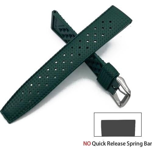 Tropical Rubber Strap 20mm 22mm Soft Sport Silicone Wrist Band Men Waterproof Diving Replacement Watchbands For Seiko SRP777J1