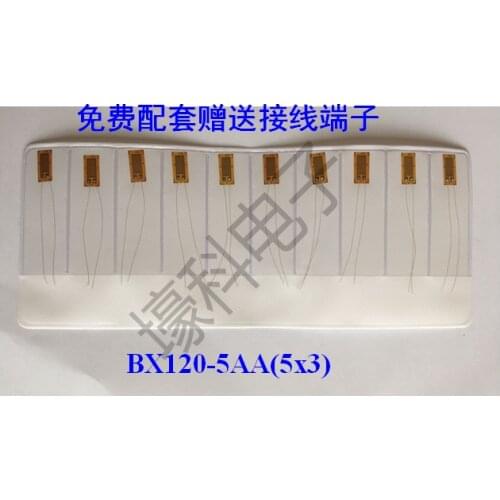 Foil type resistance strain gauge / strain gauge / normal temperature strain gauge BX120-5AA (5X3)