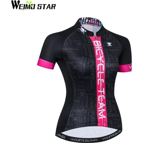Weimostar 2018 design Pro Team Cycling Jersey Ropa Ciclismo Skull Quick-Dry Sports Jersey Cycling Clothing cycle bicycle Wear