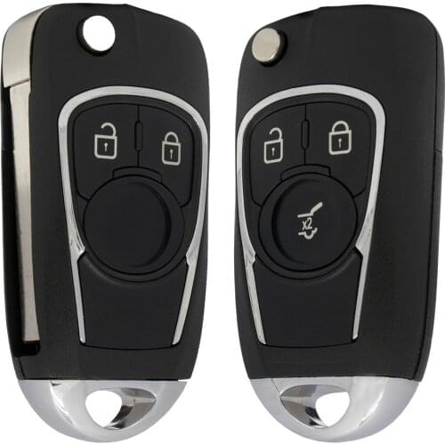 WhatsKey Replacement Flip Key Shell 2/3/4/5 Buttons For Chevrolet Cruze For VAUXHALL OPEL Insignia Astra J Zafira C Remote Key