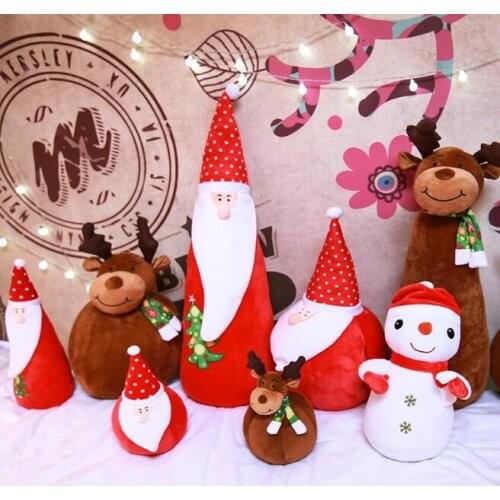 1pc small size plush toy cute doll Christmas decorations Christmas Gift for girlfriend and child
