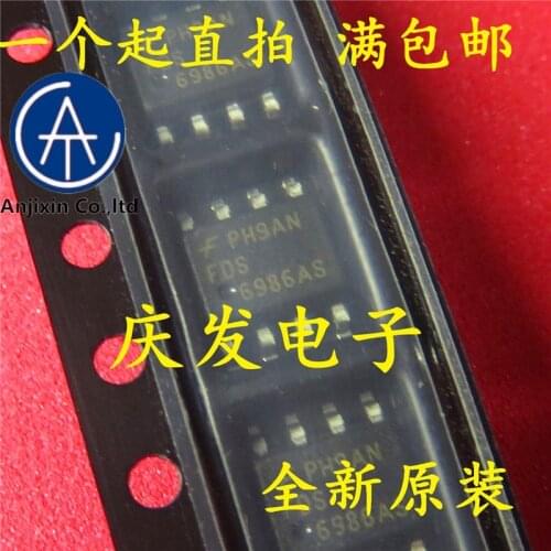 10pcs 100% orginal new 100% quality real stock New original FDS6986AS FDS6986 SOP8 MOS field effect tube