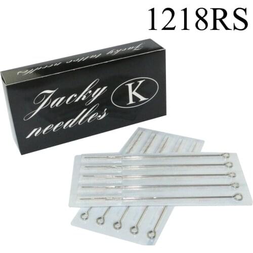 100PCS Professional Tattoo Needles 18RS Round Shaders Sterilize Tattoo Needles Stainless Steel Material Free Shipping