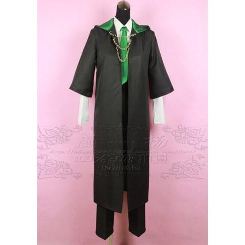 2017 Film Death Eater Lucius Malfoy Cosplay Costume For Halloween Party
