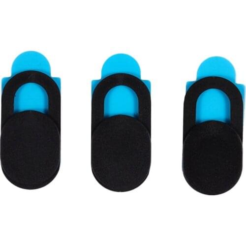 3pcs Plastic Camera Shield Stickers Notebook PC Tablet PC Mobile Anti-Hacker Peeping Protection Privacy Cover