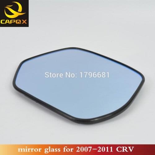 CAPQX electric heating Side mirror glass lens for CRV CR-V 2007 2008 2009 2010 2011 rear view glass with heated blue color