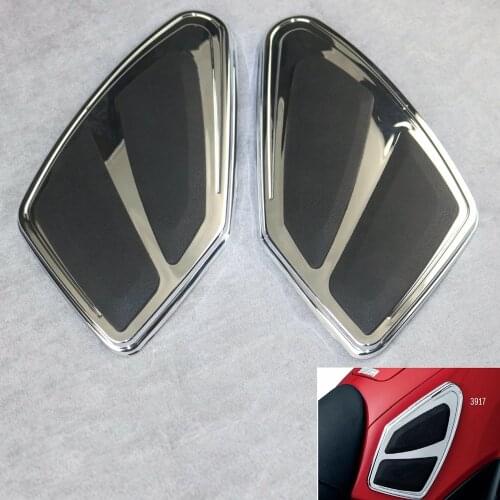 Motorbike Fuel tank decorative cover slip ank Traction Pad For Honda Goldwing GL1800 2012-2017 ABS Plastic Chrome