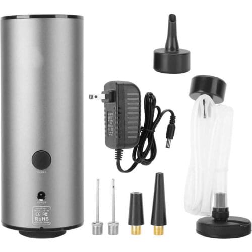 Electric Air Vacuum Machine Inflation Sucking Pump for Clothes Food Bag Silver US 100-240V Household Appliance