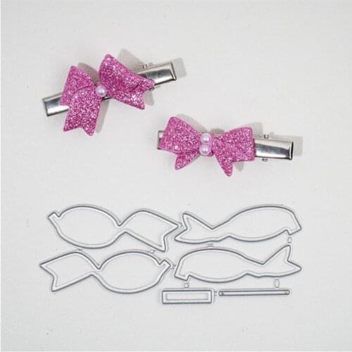 InLoveArts Headgear Hairpin Bow Beautiful Knot Metal Cutting Dies For Making Cards Paper Knife Die Embossing DIY Crafts Stencils
