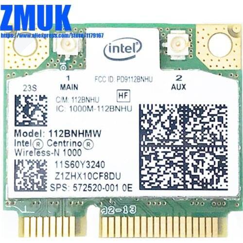 Int 1000N MOW M PCIE NB WLAN Card For Lenovo Ideapad Z570 B470 V570 Y570 Z370 Z470 Y470 B570 V370 Z500 Series,P/N 20002329