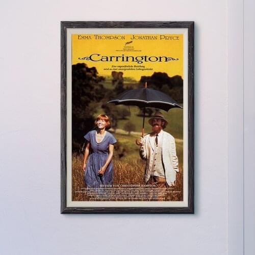 N042 CARRINGTON (2) Vintage Classic Movie Wall Silk Cloth HD Poster Art Home Decoration Gift