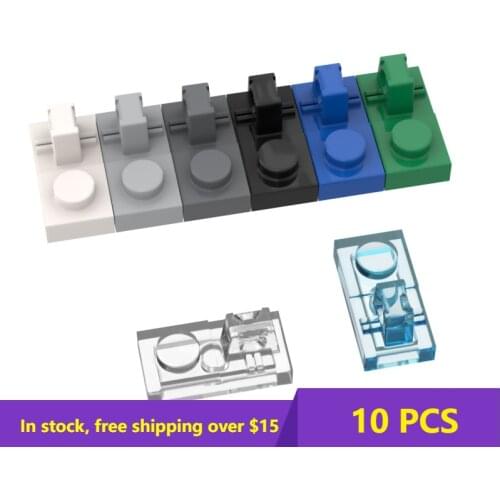 10PCS High-Tech Assemble Particle 30383 1x2 Top With Hinged Board Building Blocks Kit Replaceable Part Toys For Children Gifts