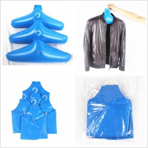 Inflatable Clothes Hanger Travel Portable Foldable Non-slip Triangular Rack Rotatable Clothing Storage Holder Coat Hangers
