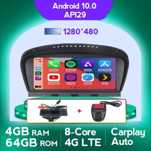 NaviFly API29 Android 10.0 Car multimedia Player for BMW 5 Series E60 E61 E62 E63 E64 E90 E91 E92 CCC CIC system GPS navigation