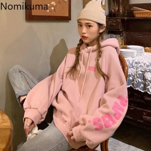 Женские толстовки с надписями Nomikuma China At AliExpress