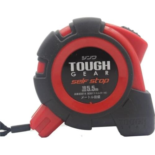 SHINWA Steel tape Locking Measurement Tape Double Lock Hook Design Band Tape Low Error