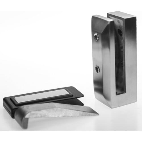 ZD Swimming Pool Fence Adjustable Side Mount Smart Glass Spigot With Packer