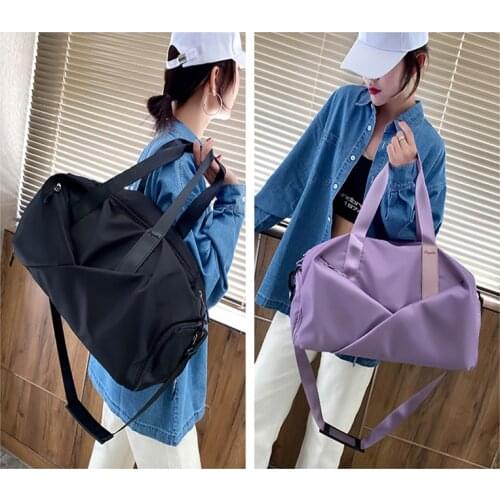 Womens Bag Shoulder Bags Handbags Mini Black Oxford Large Waterproof Duffle Bags Female Duffel Crossbody Travel Weekend Bag New