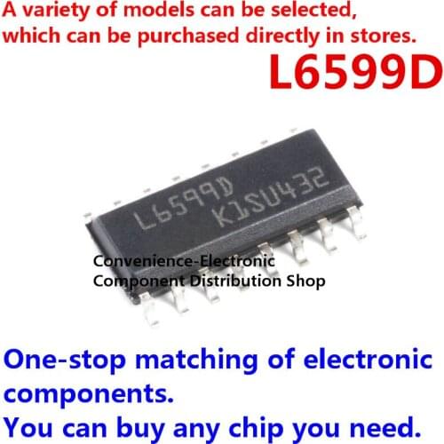 5PCS/PACK L6599D Patch L6599DTR 6599D SMD PMIC-power controller/monitor SOP-16