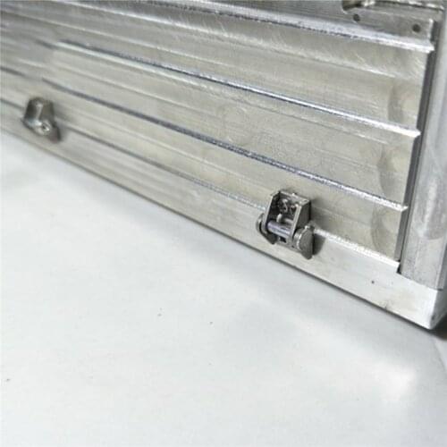 Stainless steel 6pcs/set Metal Container Hinge Suit for Tamiya 1/14 Scale Scania 56323 Tractor Trailer Modification Accessories