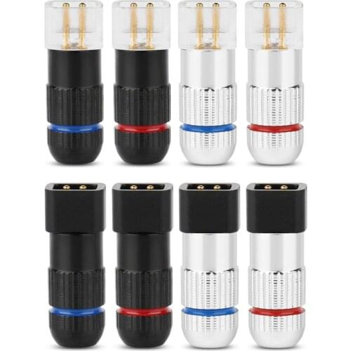 Areyourshop QDC Metal 0.78mm Pins Audio Connector For UE18PRO UE11PRO 7PRO