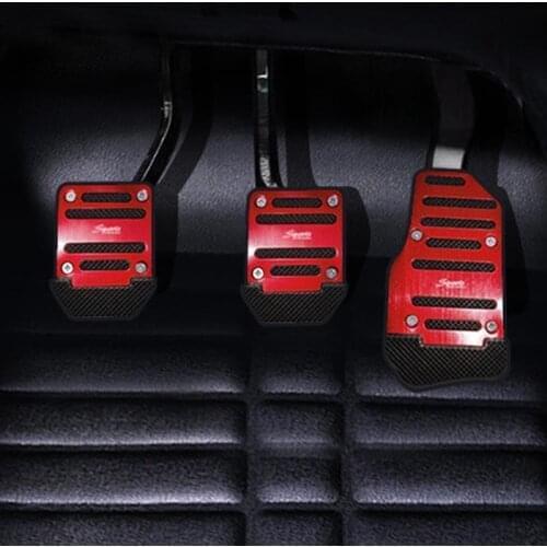 Aluminum alloy car anti-skid pedal accessories for Suzuki SX4 SWIFT Alto Liane Grand Vitara Jimny SCross