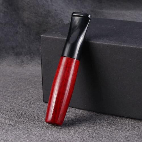 Premium Briar wood Holder Smoking Cigarette Holder Mouthpiece Smoking Pipe Tobacco Mouthpiece Smoking Set