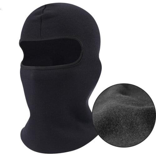 Polar Fleece Winter Warmer Thermal Windproof Balaclava Cold Weather Hat Helmet Liner Full Face Caps Men Women Cap Beanies 2021