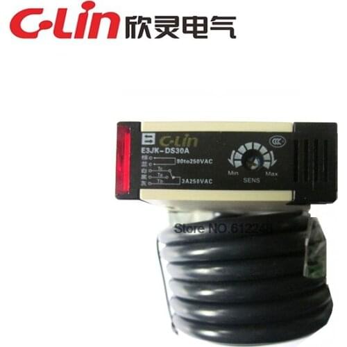 DDiffuse reflection type photoelectric switch Relay Output E3JK-DS30A (AC) E3JK-DS30D (DC)