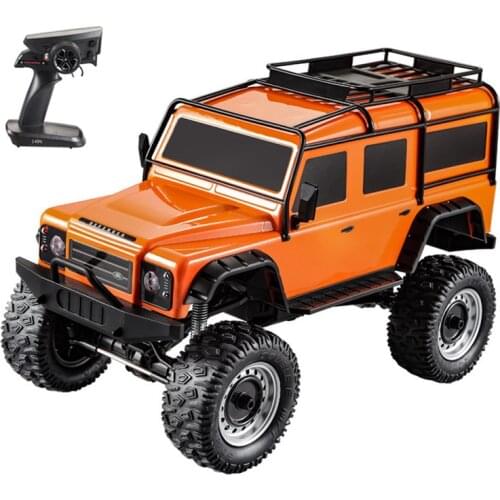 E328-001 1:8 2.4G 4WD Rc Model car Climbing Off-road Vehicle Belt LED Light 50cm Large Size Electric Charging Toy RC Car