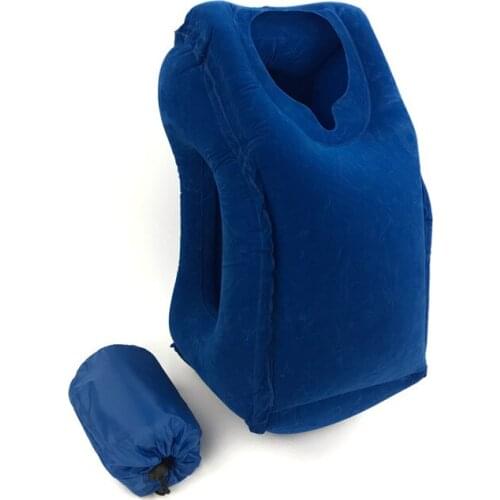 Inflatable travel pillow travel by car, cushion, neck pillow, nap pillow, travel sleep artifact