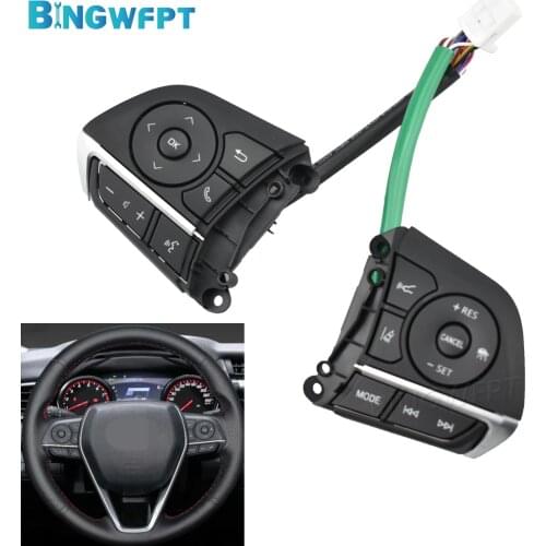 New Remote Cruise Control Button Car Steering Wheel Control Buttons For Toyota Avalon Camry RAV4 2018 2019