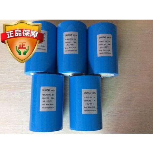 New 3000V DC 12.5UF High Voltage Pulse Capacitor Resonant Capacitor 120A