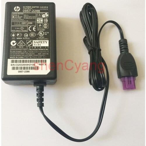 Original Adaptador de fuente de alimentación de CA para impresora HP Deskjet 0957-2286, 1050, 1000, 2050, 2000, 2060,30V333mA