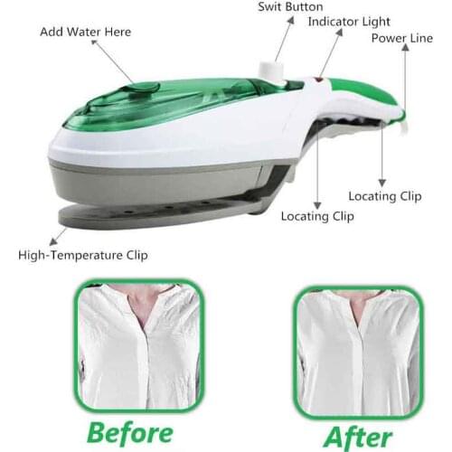 1000W Handheld Garment Steamer Brush Portable Steam Iron For Clothes Steam Generator Manual Steamer For Underwear Steamer