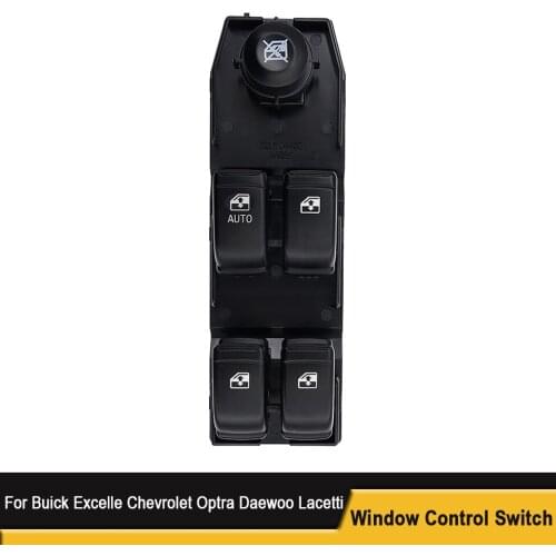 High Quality Front Left Driver Electric Master Window Switch For Buick Excelle Chevrolet Optra Daewoo Lacetti 2004-2007 96552814