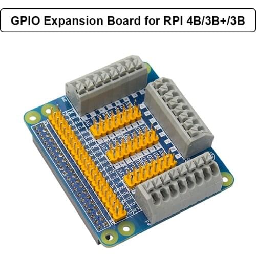 Raspberry Pi 4 GPIO Board Multifunction Robot DIY Experiment Test GPIO Extension Board Module for Raspberry Pi 3B+/2B/Orange Pi