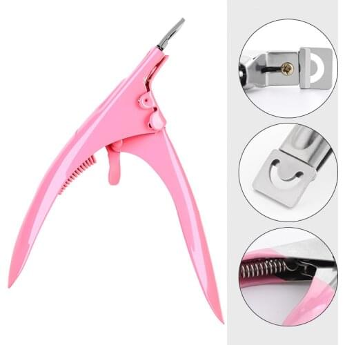 Professional Nail Art Clipper Scissor U Shape French False Tips Cutters Manicure Stainless Steel Nail Care Tools