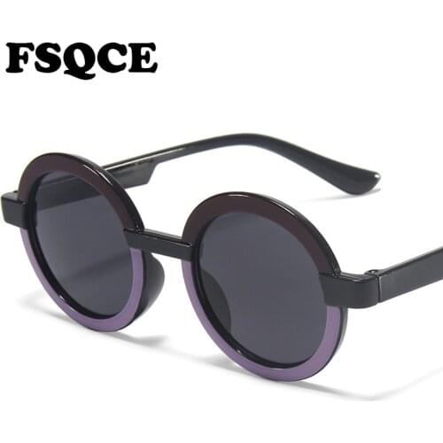FSQCE Small Round Kids Sunglasses Fashion Boy Girls Vintage Sun Glasses UV400 Protection Children Eyewear Lentes De Sol Gafas